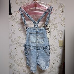 Light Blue Denim Overalls